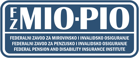 Logo: Federalni zavod MIO/PIO